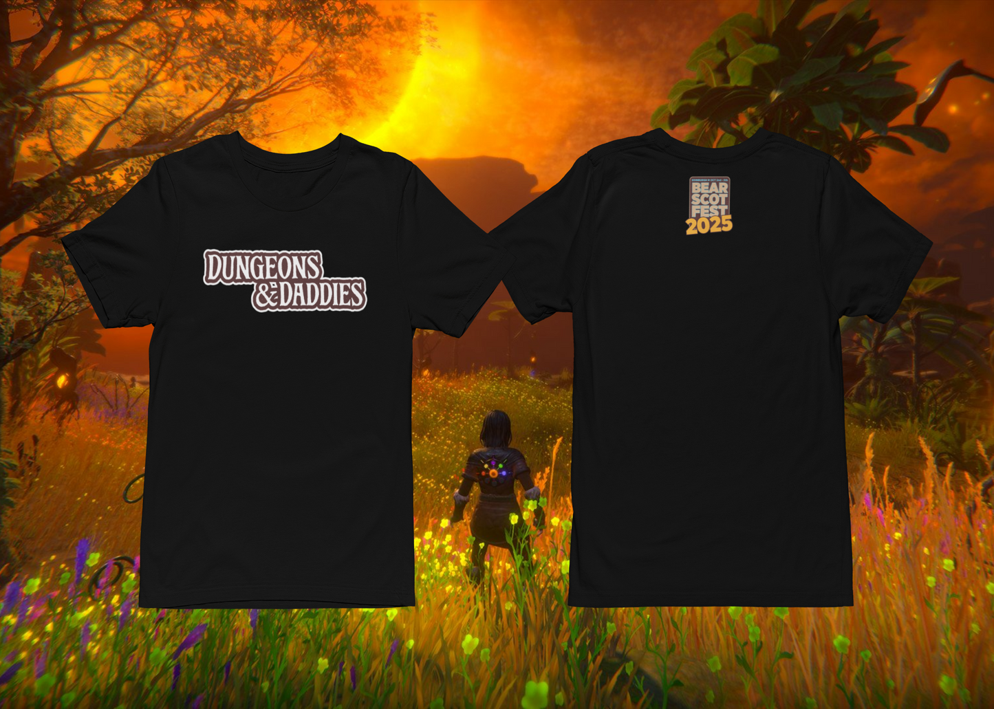 Official BearScots Fest 2025 Merch Tees