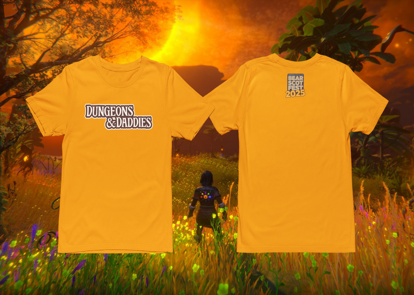 Official BearScots Fest 2025 Merch Tees