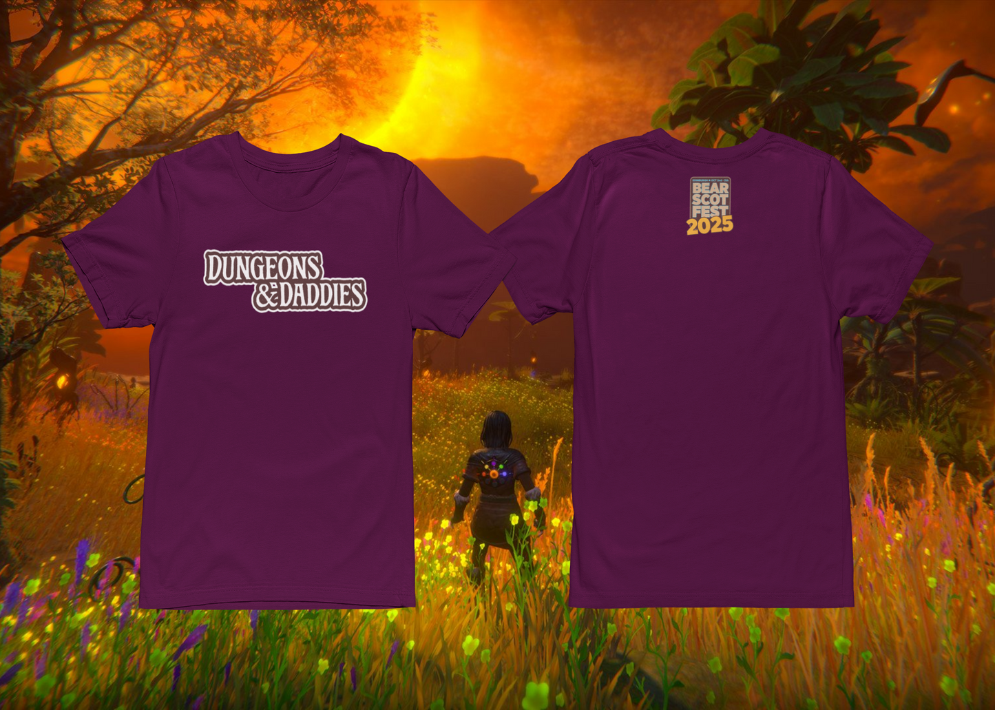 Official BearScots Fest 2025 Merch Tees