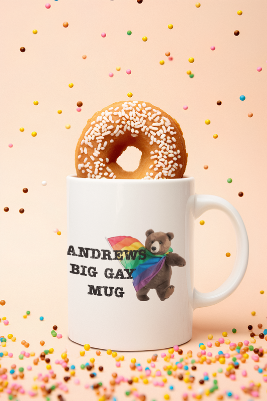 Customised Name Bear Mug