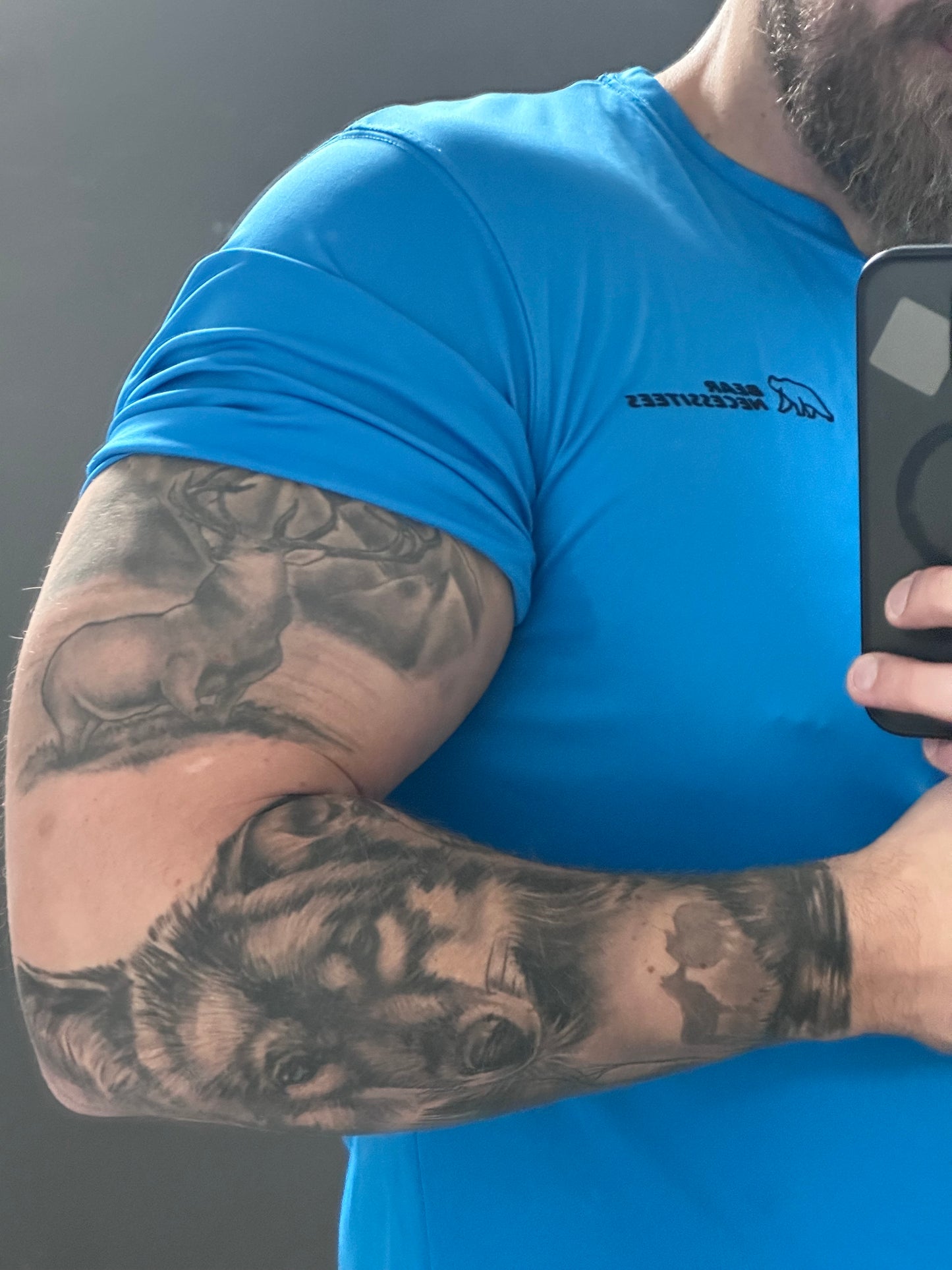 Bear Necessitees Neo Gym Tee (Special Offer 2 for £45)