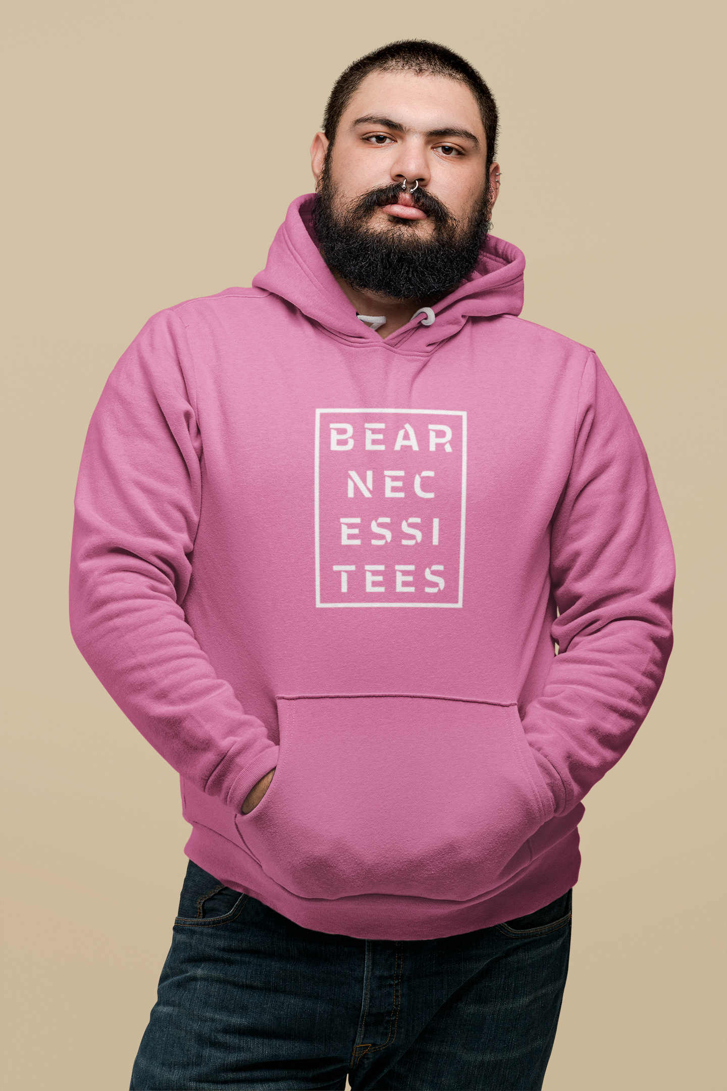 Bear Necessitees Hoodie Pastels