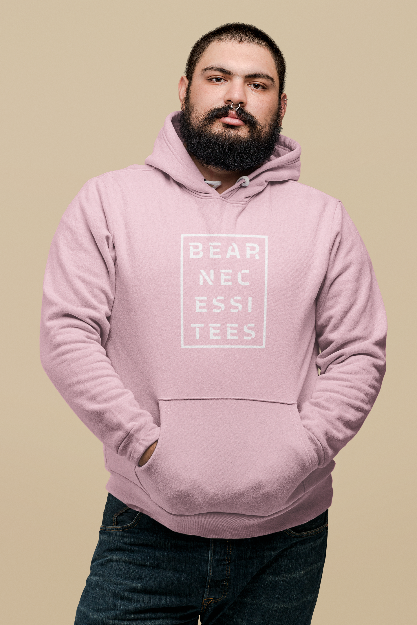 Bear Necessitees Hoodie Pastels