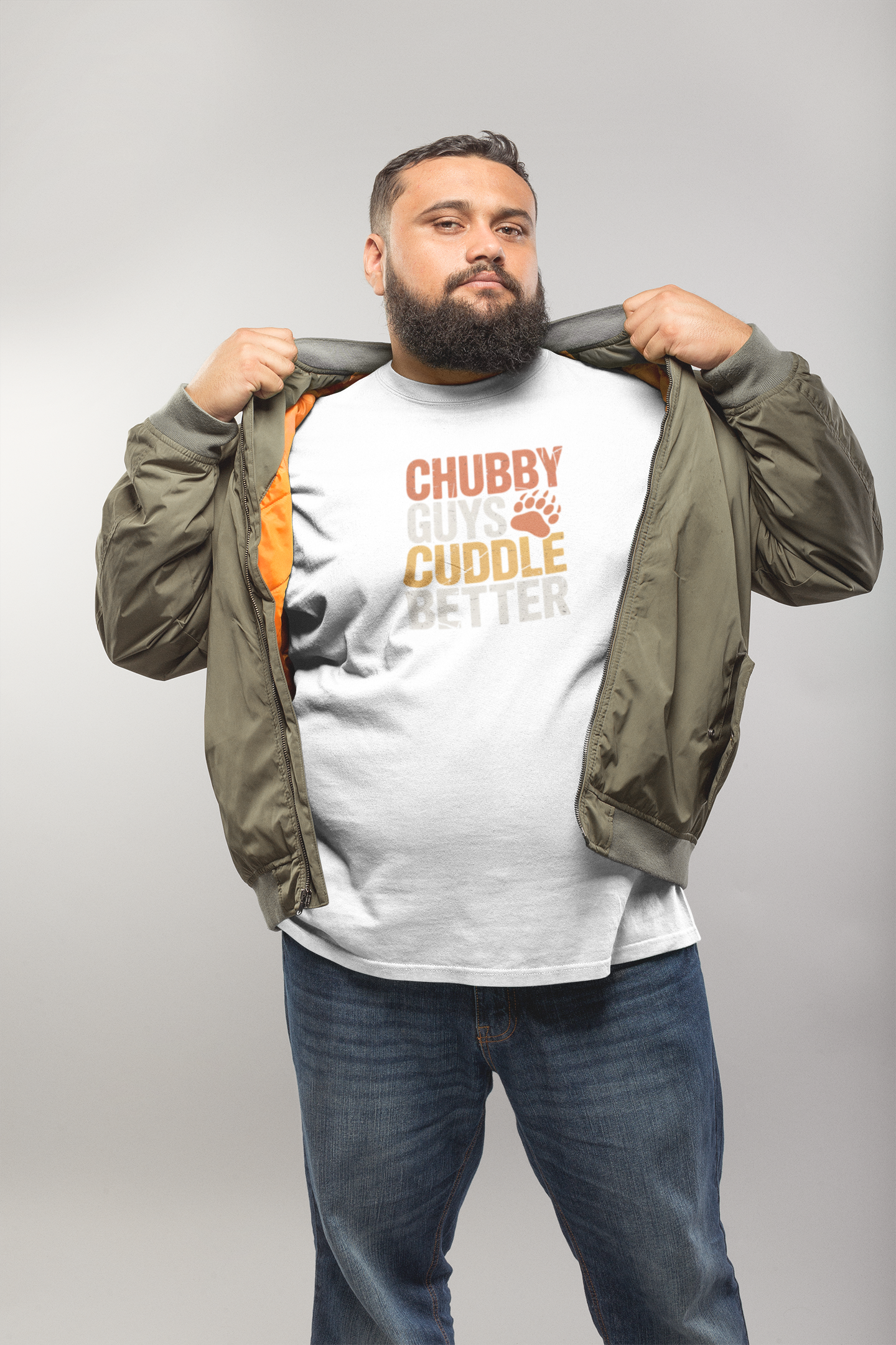Chubby Guys Cuddle Better