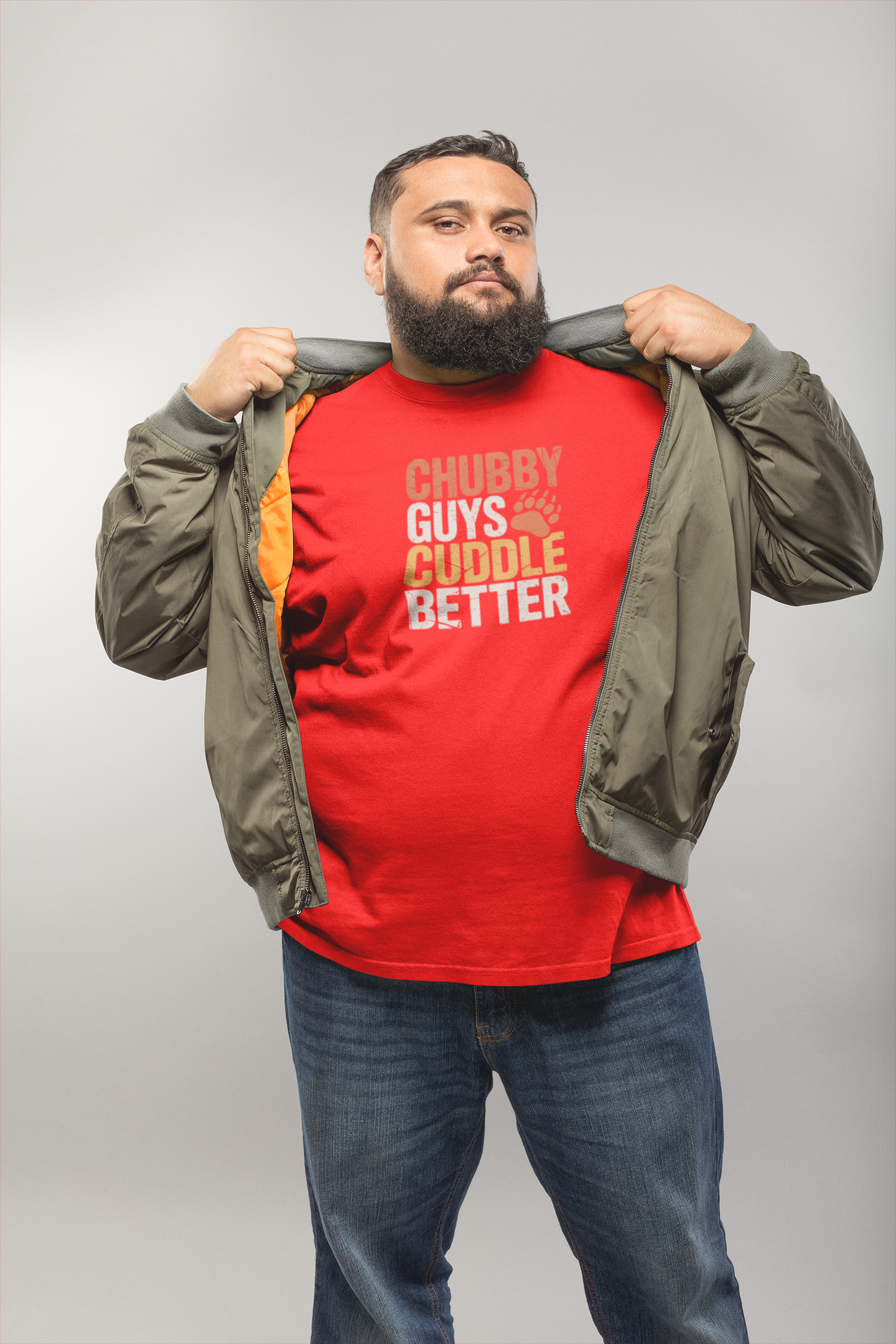 Chubby Guys Cuddle Better